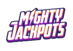 mighty jackpots logo transparent